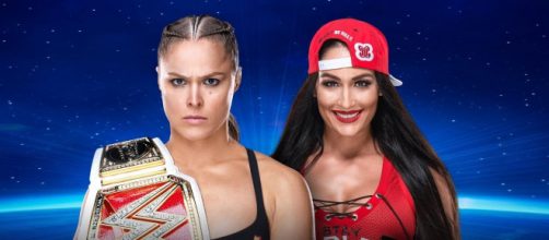Nikki Bella takes on Ronda Rousey as part of October 28 WWE Evolution pay-per-view. - [WWE / YouTube screencap]