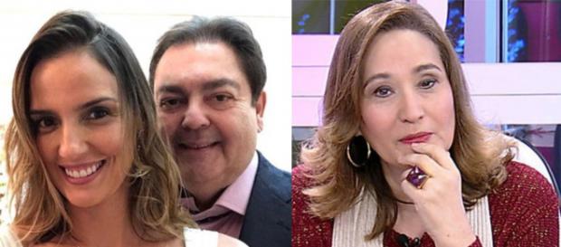 Esposa de Fausto Silva brincou com suposta separação. (foto reprodução). Esposa de Fausto Silva brincou com suposta separação. (foto reprodução).