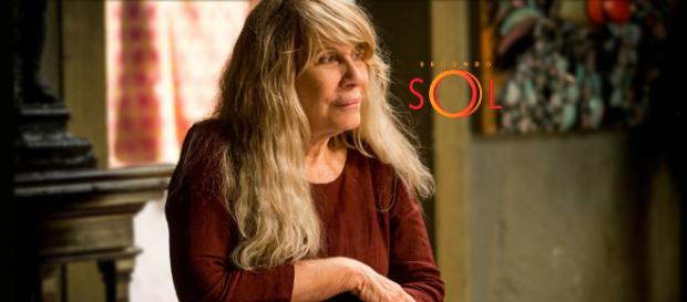 Renata Sorrah interpreta Dulce, a mãe louca de Laureta. (Reprodução/TV Globo) Renata Sorrah interpreta Dulce, a mãe louca de Laureta. (Reprodução/TV Globo)