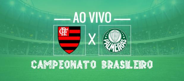 Brasileirão ao vivo: Flamengo x Palmeiras. (foto reprodução). Brasileirão ao vivo: Flamengo x Palmeiras. (foto reprodução).