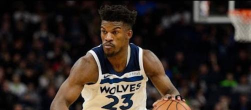 Jimmy Butler trade rumors continue to stay hot as the Timberwolves may deal their All-Star soon. - [ESPN / YouTube screencap]