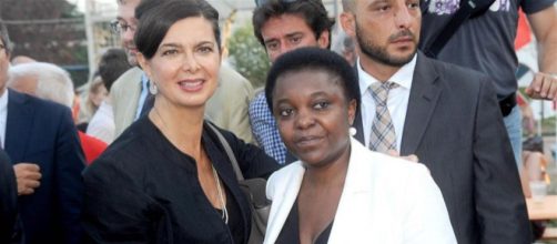 Desirée Mariottini: Laura Boldrini e Cécile Kyenge contro Matteo Salvini