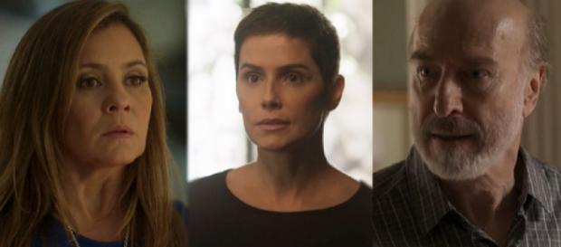 Laureta, Karola e Severo em Segundo Sol Laureta, Karola e Severo em Segundo Sol