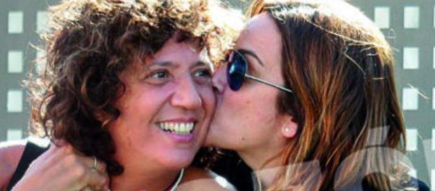 Toñi Moreno y Rosana en imagen de archivo Toñi Moreno y Rosana en imagen de archivo