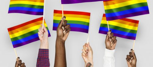 Diritti Gay: no all'omofobia (arcobaleno)