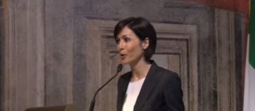 Mara Carfagna rimprovera Salvini in Aula (Ph. Youtube)