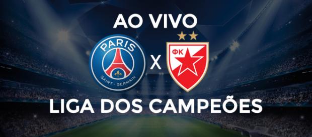 Liga dos Campeões: PSG x Estrela Vermelha ao vivo Liga dos Campeões: PSG x Estrela Vermelha ao vivo