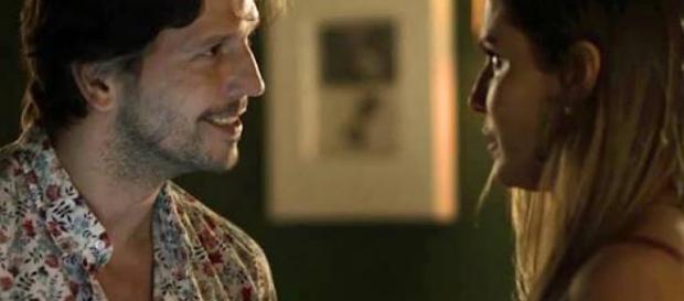 Remy e Karola em ‘Segundo Sol’. Remy e Karola em ‘Segundo Sol’.