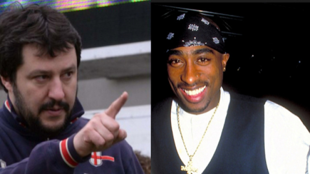 Slvini a sinistra, Tupac a destra