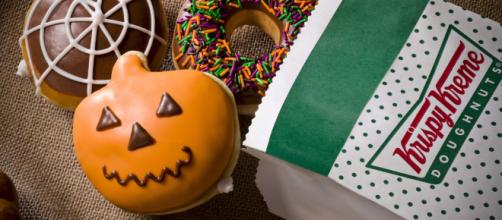 Halloween means free donuts! [Image via Chicago tribune/YouTube]