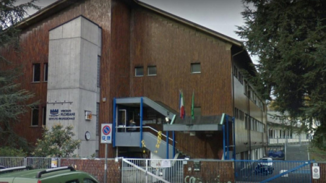 L'istituto Floriani di Vimercate, in provincia di Monza, dove un'insegnante &egrave; stata colpita a sediate da uno o pi&ugrave; studenti.