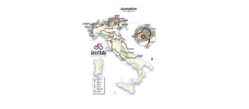 Le nord de l'Italie sera cette fois privilégié avec 3518 km prévus.