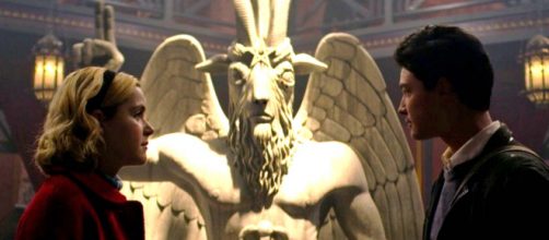 Satanic Temple is suing for copyright infringement for the use of Baphomet in "Chilling Adventures of Sabrina." [Image @jackofalltrad_e/Twitter]