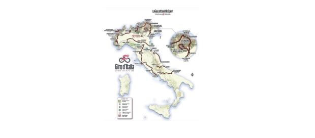 Le nord de l'Italie sera cette fois privilégié avec 3518 km prévus. Le nord de l'Italie sera cette fois privilégié avec 3518 km prévus.