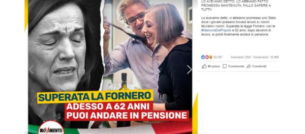 Pensioni, Di Maio su abolizione Fornero: 'Promessa Mantenuta, in pensione dai 62 anni' Pensioni, Di Maio su abolizione Fornero: 'Promessa Mantenuta, in pensione dai 62 anni'