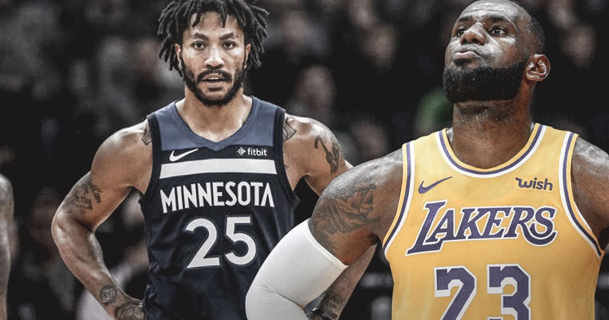 LeBron James shares his respect for Derrick Rose