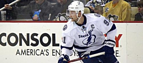 Steven Stamkos and the Lightning are one of three teams with 8-1 odds to win the 2019 Stanley Cup. - [Michael Miller / Wikimedia Commons]