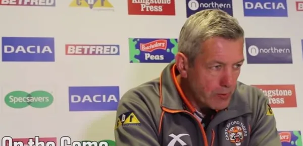 Castleford and Daryl Powell once more flopped on the big stage in their 14-0 semi-final defeat - image credit Tigertvcastleford | YouTube