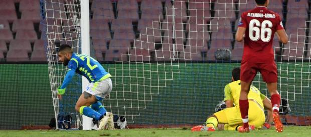 Insigne earns a late victory for Napoli - (Image via goal/Youtube screencap) Insigne earns a late victory for Napoli - (Image via goal/Youtube screencap)