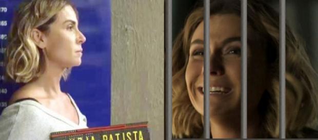 Luzia é presa pela terceira vez em Segundo Sol Luzia é presa pela terceira vez em Segundo Sol