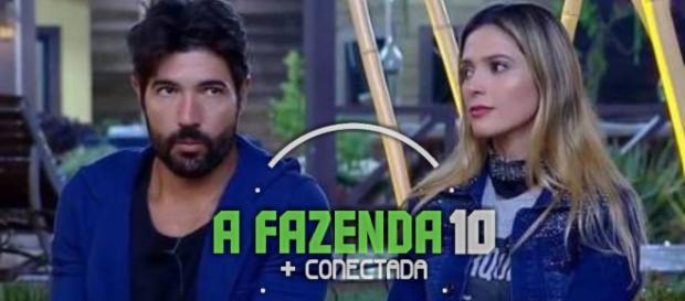 Nadja Pessoa e Sandro Pedroso estão na roça e um será eliminado hoje Nadja Pessoa e Sandro Pedroso estão na roça e um será eliminado hoje