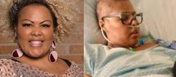 Cantora Deise Cipriano, do grupo Fat Family. Cantora Deise Cipriano, do grupo Fat Family.