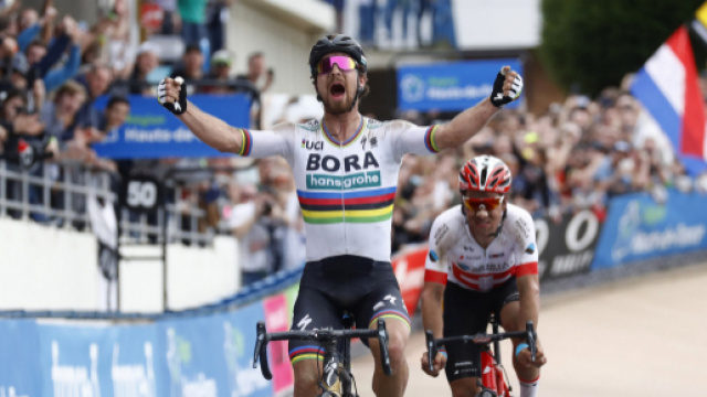 Peter Sagan, la vittoria alla Parigi Roubaix
