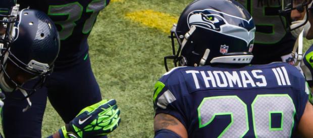 Earl Thomas injured and unhappy with Seahawks (Photo courtesy of Wikimedia Commons via Mike Morris and Flickr) Earl Thomas injured and unhappy with Seahawks (Photo courtesy of Wikimedia Commons via Mike Morris and Flickr)