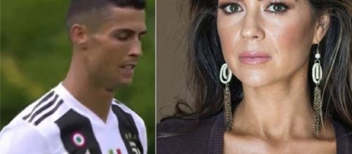 Cristiano Ronaldo e la sua accusatrice Kathryn Mayorga.