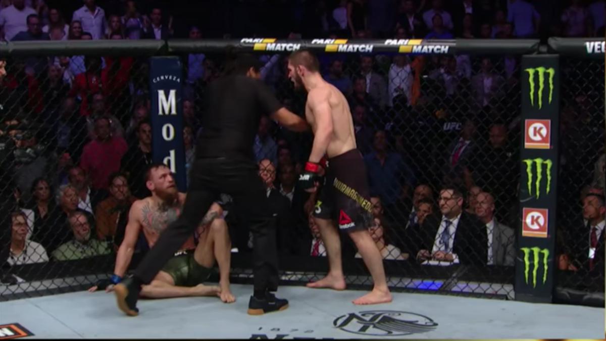 Ufc 229 Ending Sees Brawl Erupt Following Conor Mcgregor Vs Khabib Nurmagomedov Conor mcgregor returned to the octagon for the first time in nearly two years, but undefeated khabib nurmagomedov was too much to topple for the lightweight title. ufc 229 ending sees brawl erupt