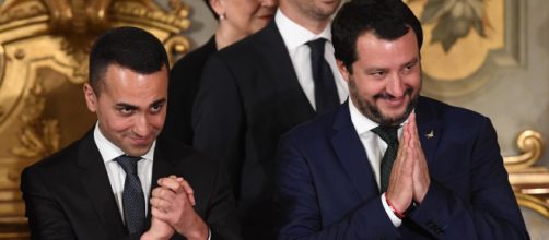 I due Vicepresidenti del Consiglio Luigi Di Maio e Matteo Salvini.