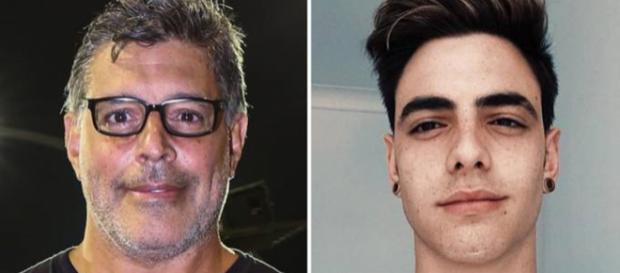 Alexandre Frota e o filho, Mayã Frota. Alexandre Frota e o filho, Mayã Frota.