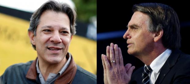 Jair Bolsonaro e Fernando Haddad disputarão o segundo turno Jair Bolsonaro e Fernando Haddad disputarão o segundo turno
