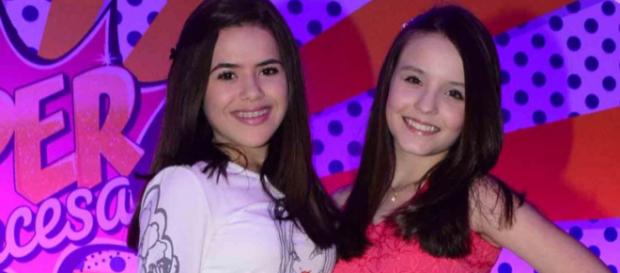 Maísa e Larissa Manoela podem ir para a Globo em 2019. (foto reprodução). Maísa e Larissa Manoela podem ir para a Globo em 2019. (foto reprodução).