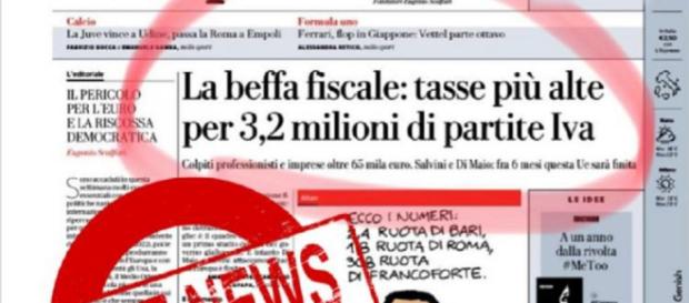 Movimento 5 Stelle: "l'aumento delle tasse per la partita iva è una fake news" Movimento 5 Stelle: "l'aumento delle tasse per la partita iva è una fake news"