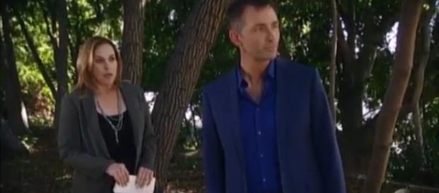 Laura and Valentin are part of the Cassadine mystery. (Image Source: General Hospital -YouTube.) Laura and Valentin are part of the Cassadine mystery. (Image Source: General Hospital -YouTube.)