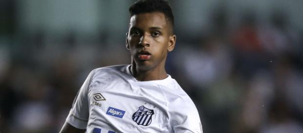 Rodrygo foi convocado para a Seleção Brasileira Sub 20. (foto reprodução). Rodrygo foi convocado para a Seleção Brasileira Sub 20. (foto reprodução).