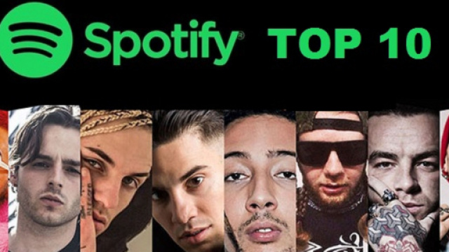Le 10 canzoni Rap/Trap italiane con più streaming su Spotify, da Sfera a Gemitaiz.