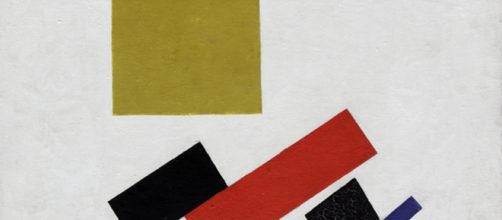 Suprematism by Kassimir Malevich, 1915 vs. Post-Impressionism [Image source: Wikipedia Commons]