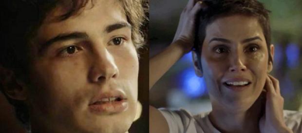 Valentim e Karola, em Segundo Sol Valentim e Karola, em Segundo Sol