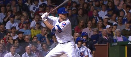 Chicago Cubs third baseman Kris Bryant emerged as part of recent trade rumors. - [MLB / YouTube screencap]