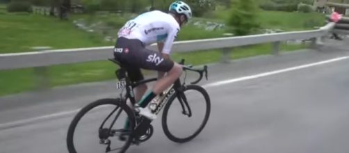 Chris Froome in fuga al Giro d'Italia