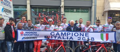 La Androni Sidermec riparte dal titolo conquistato nella Ciclismo Cup
