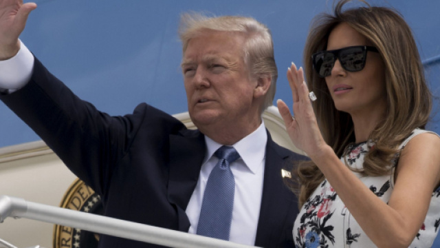 Donald et Ivanka Trump sont arrivés à Paris