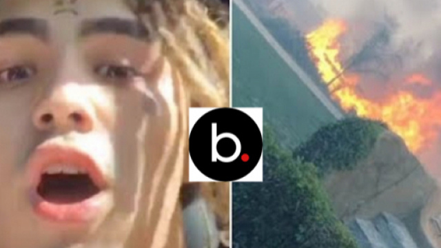 lil pump incendi california casa