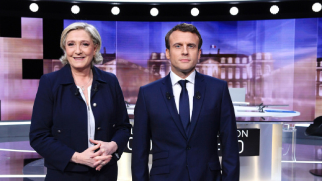 Marine Le Pen, Emmanuel Macron Debate Before French Election