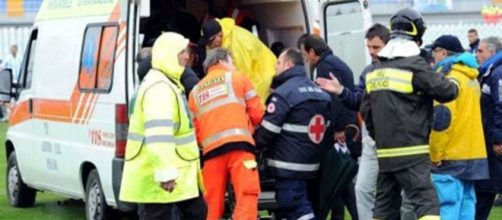 Calabria, giovane calciatore gravemente ferito in campo. (foto di repertorio)