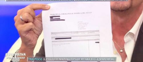 Domenica Live, Signoretti contro la Marchesa Del Secco D'Aragona