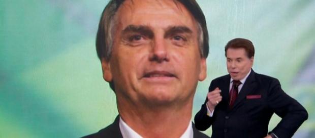 Silvio Santos e Bolsonaro conversaram por telefone durante Teleton 2018 Silvio Santos e Bolsonaro conversaram por telefone durante Teleton 2018