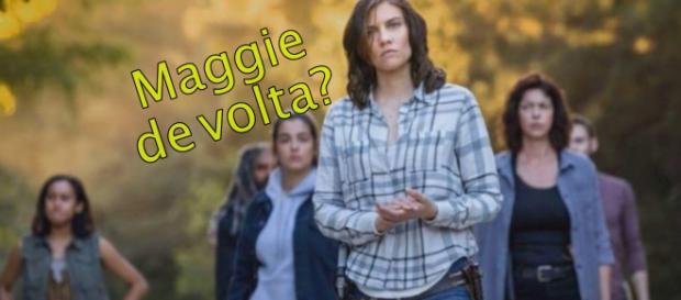 The Walking Dead: produção aponta história para Maggie. The Walking Dead: produção aponta história para Maggie.
